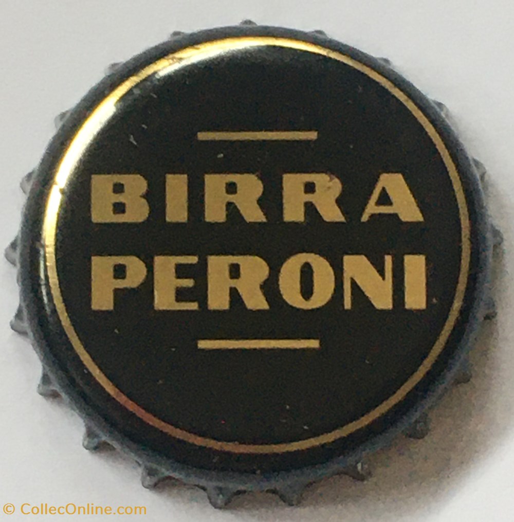 tampinhas de garrafas cerveja italia peroni
