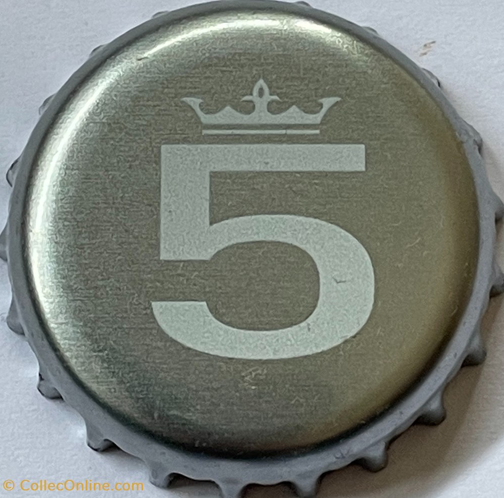 5 Lager tampinhas de garrafas cerveja franca 5 lager