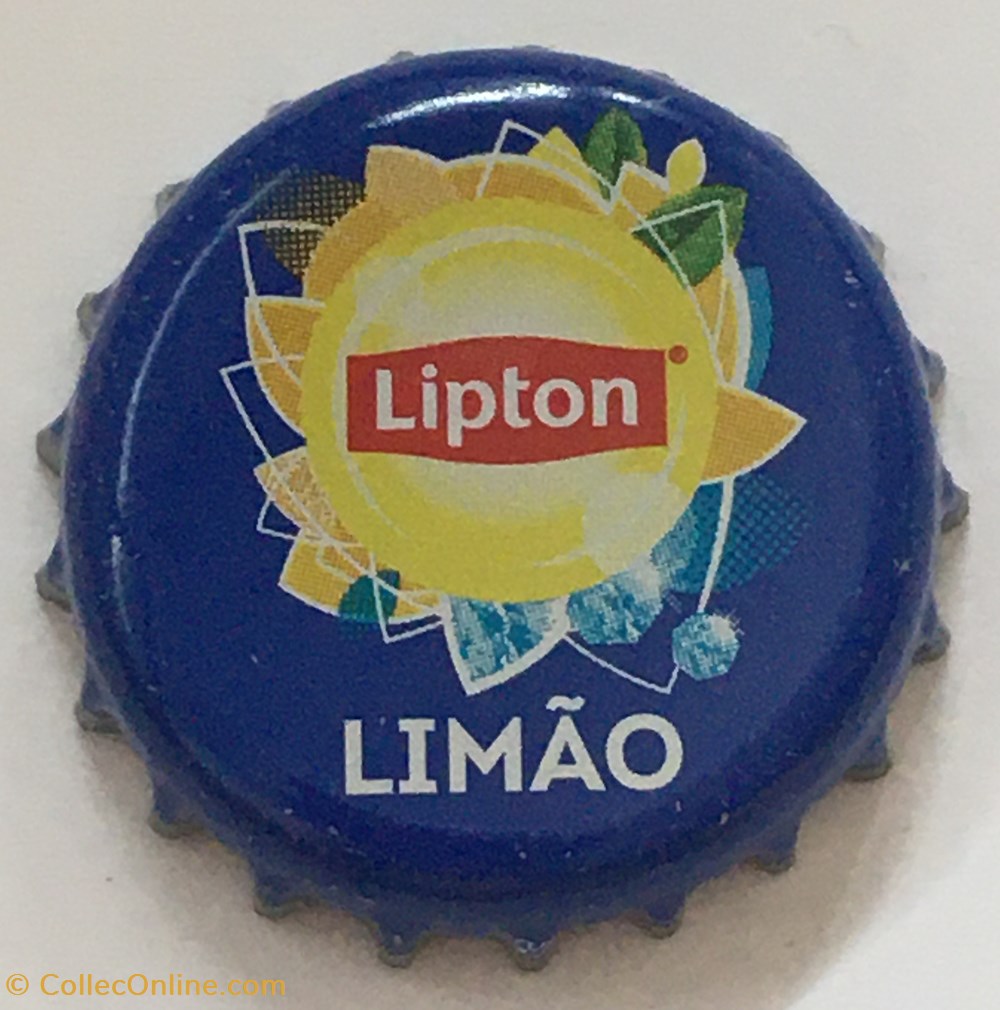 Lipton tampinhas de garrafas refrigerante e outras bebidas lipton