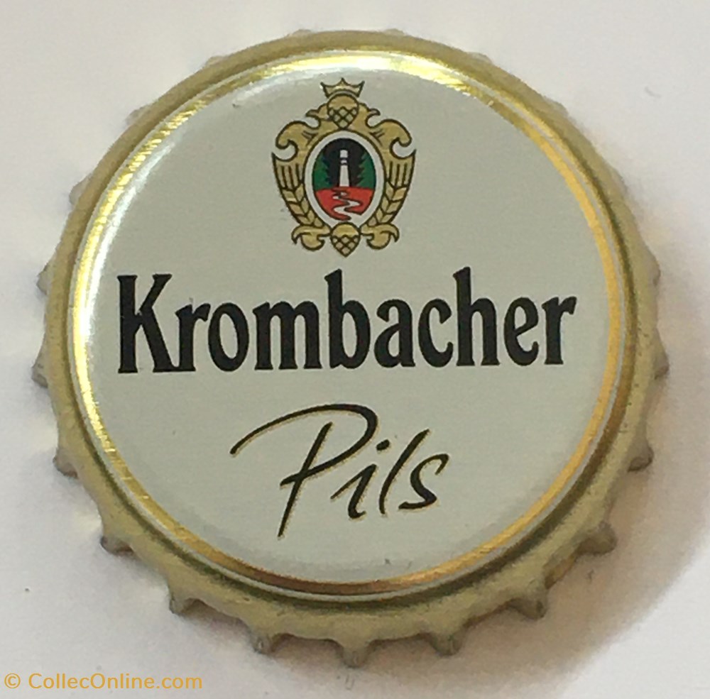 tampinhas de garrafas cerveja alemanha krombacher
