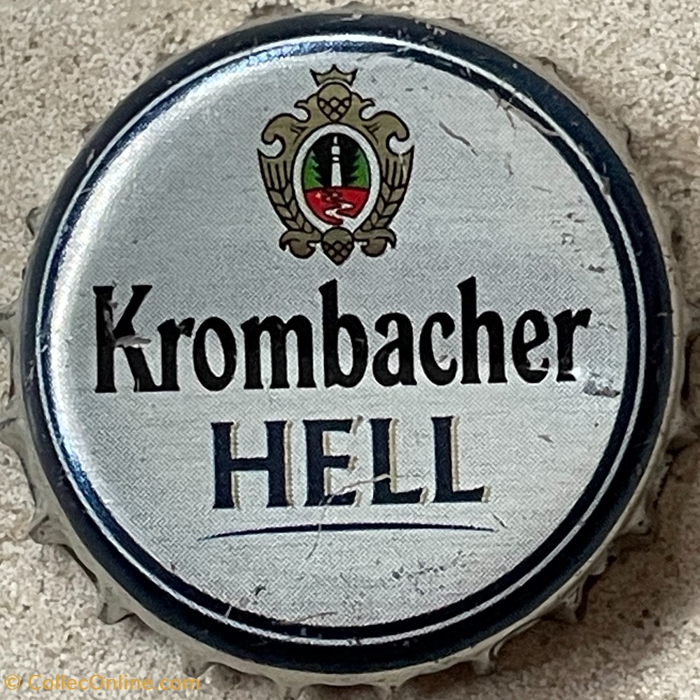 Krombacher tampinhas de garrafas cerveja alemanha krombacher