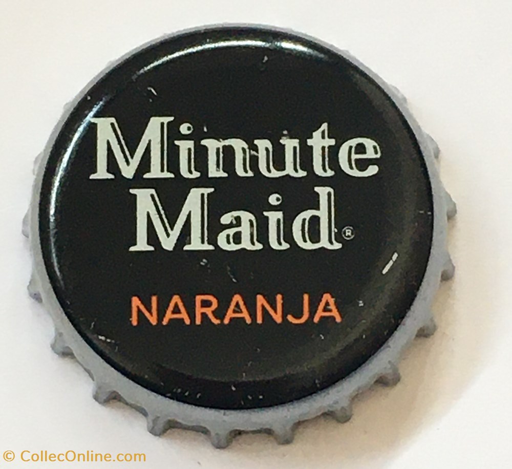 Minut Maid tampinhas de garrafas refrigerante e outras bebidas minut maid