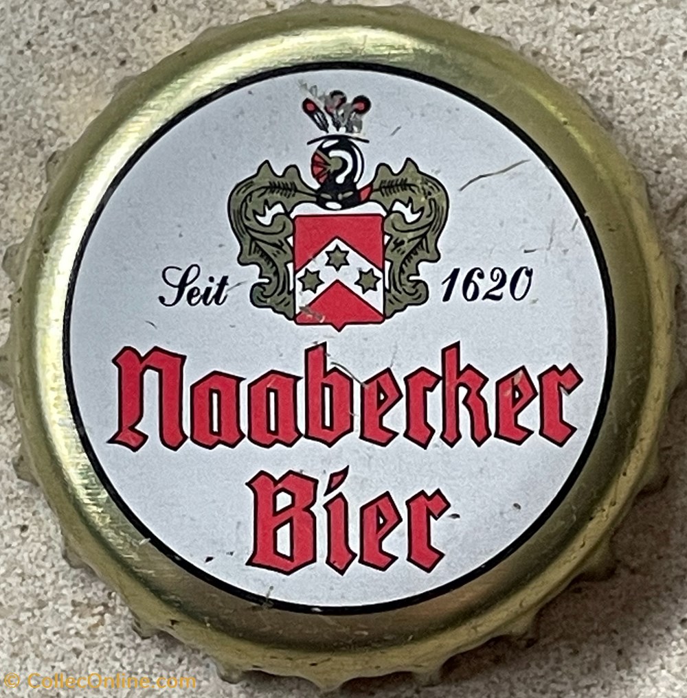 Naabecker - Bottle caps - Beer - Germany - Color White - Format 26 Mm