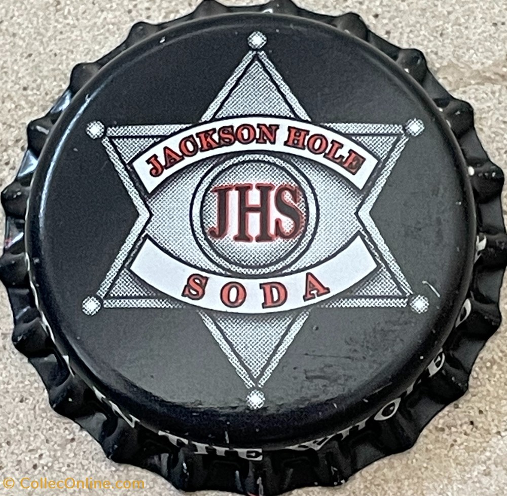 Jackson Hole tampinhas de garrafas refrigerante outras bebidas jackson hole