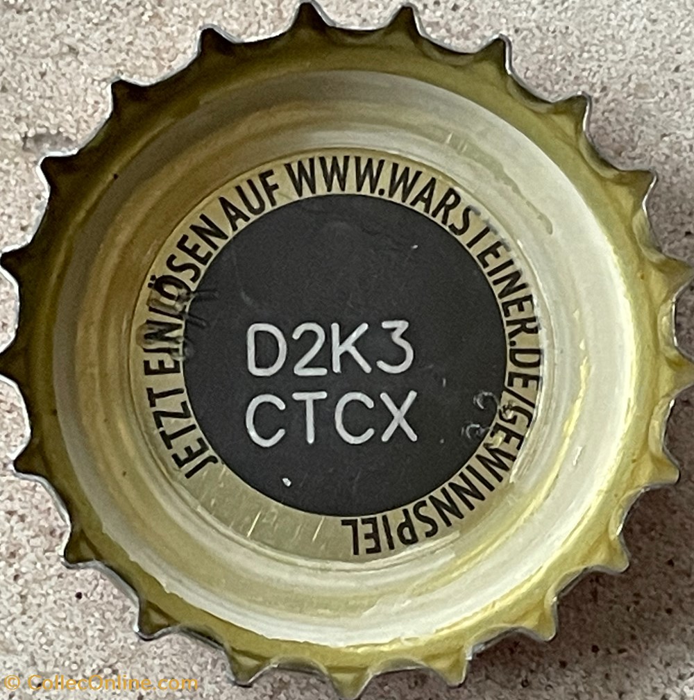 Warsteiner tampinhas de garrafas cerveja alemanha warsteiner