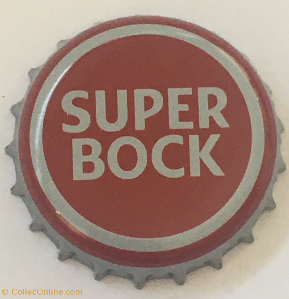 Super Bock tampinhas de garrafas cerveja portugal super bock