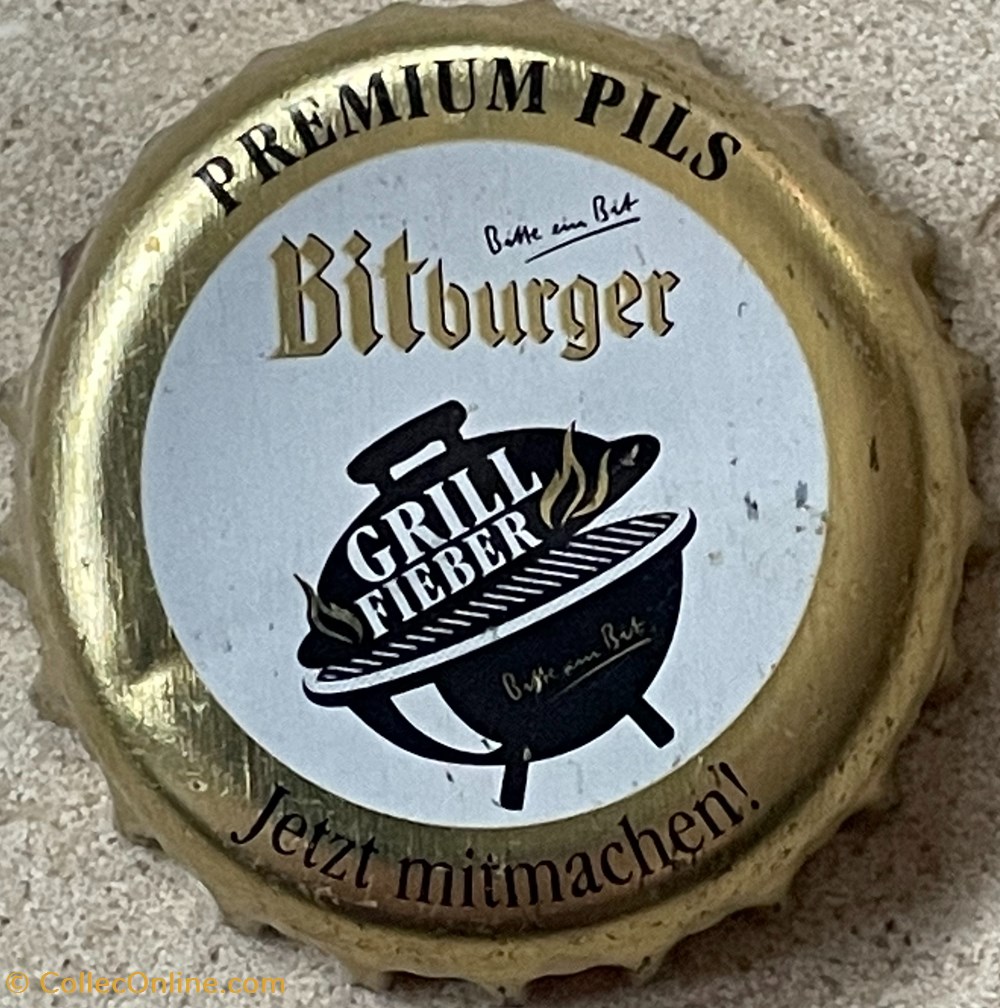 Bitburger tampinhas de garrafas cerveja alemanha bitburger