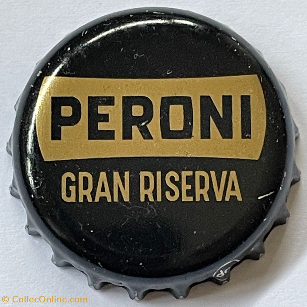 tampinhas de garrafas cerveja italia peroni