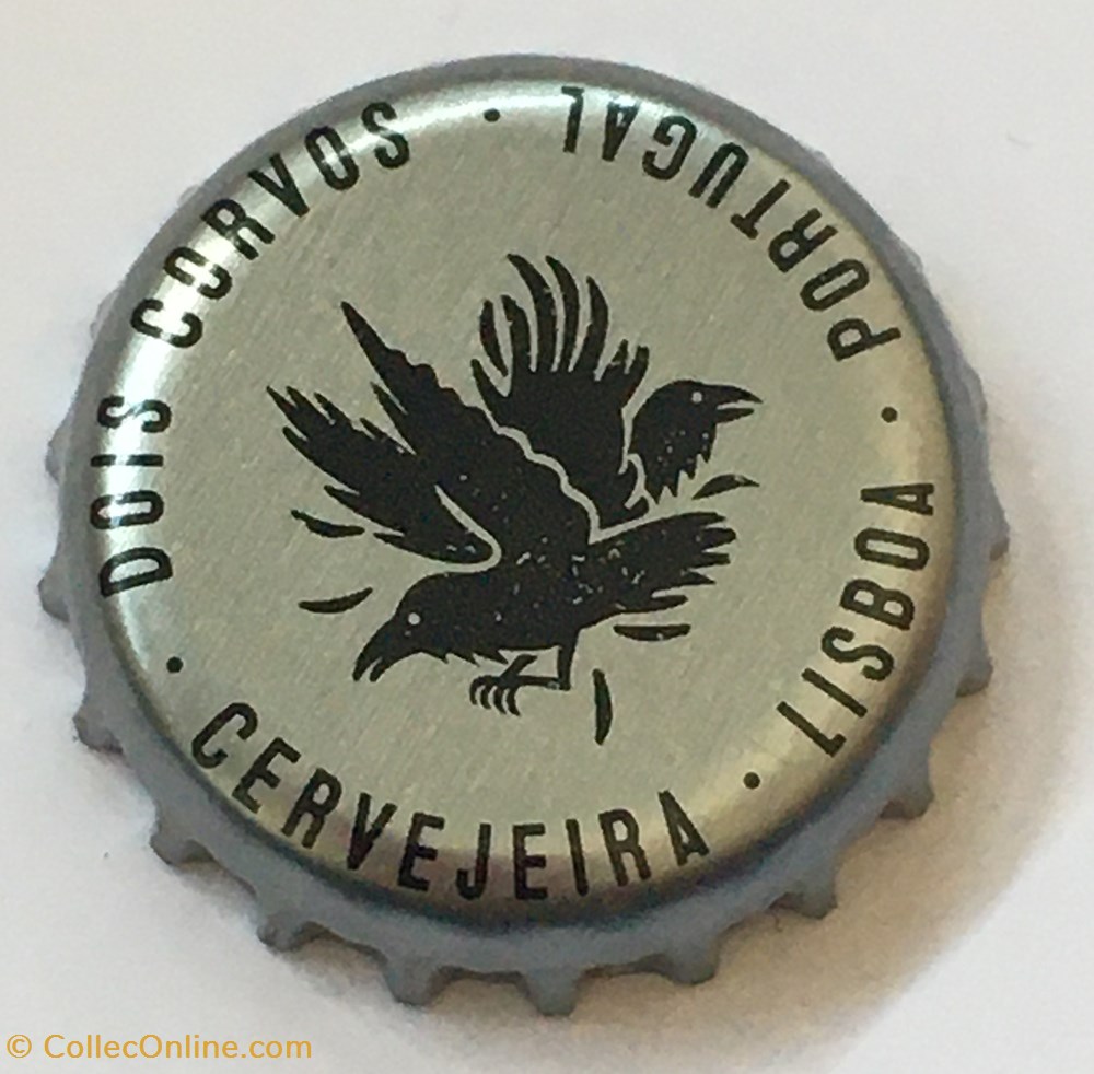 Dois Corvos tampinhas de garrafas cerveja portugal dois corvos