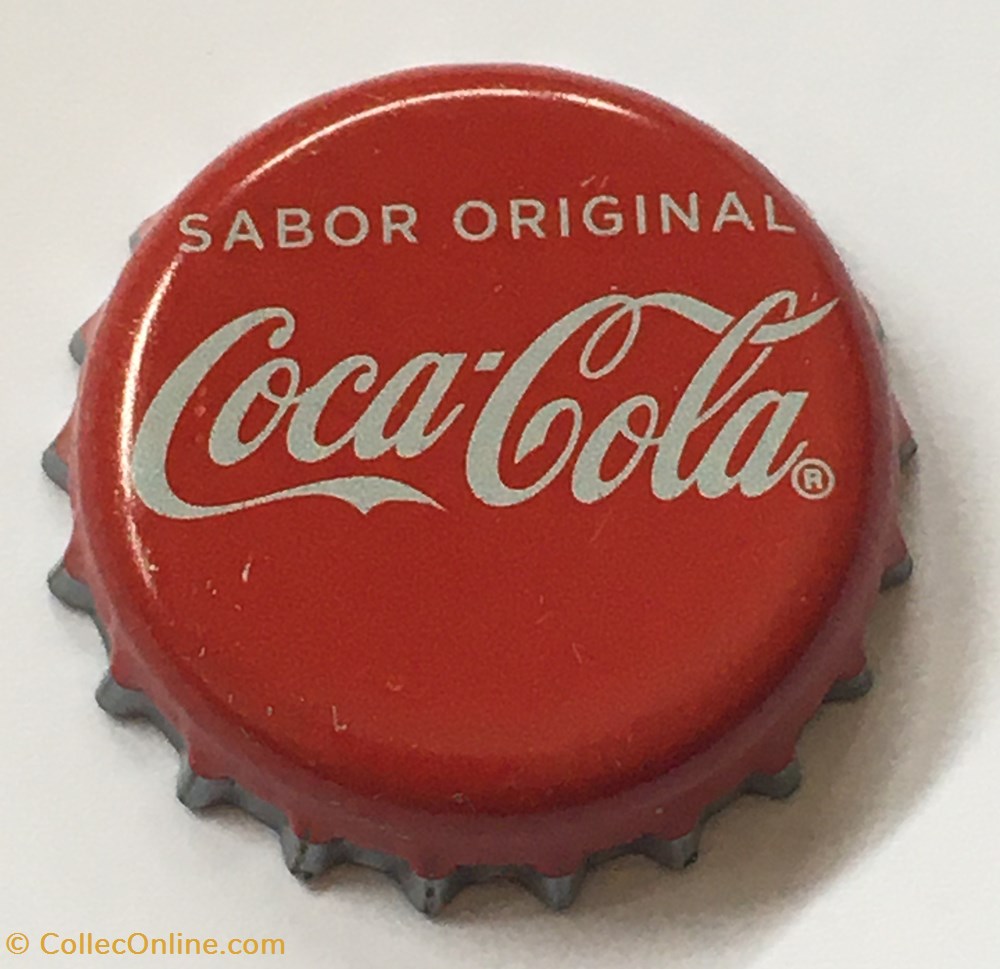 Coca Cola tampinhas de garrafas refrigerante e outras bebidas coca cola