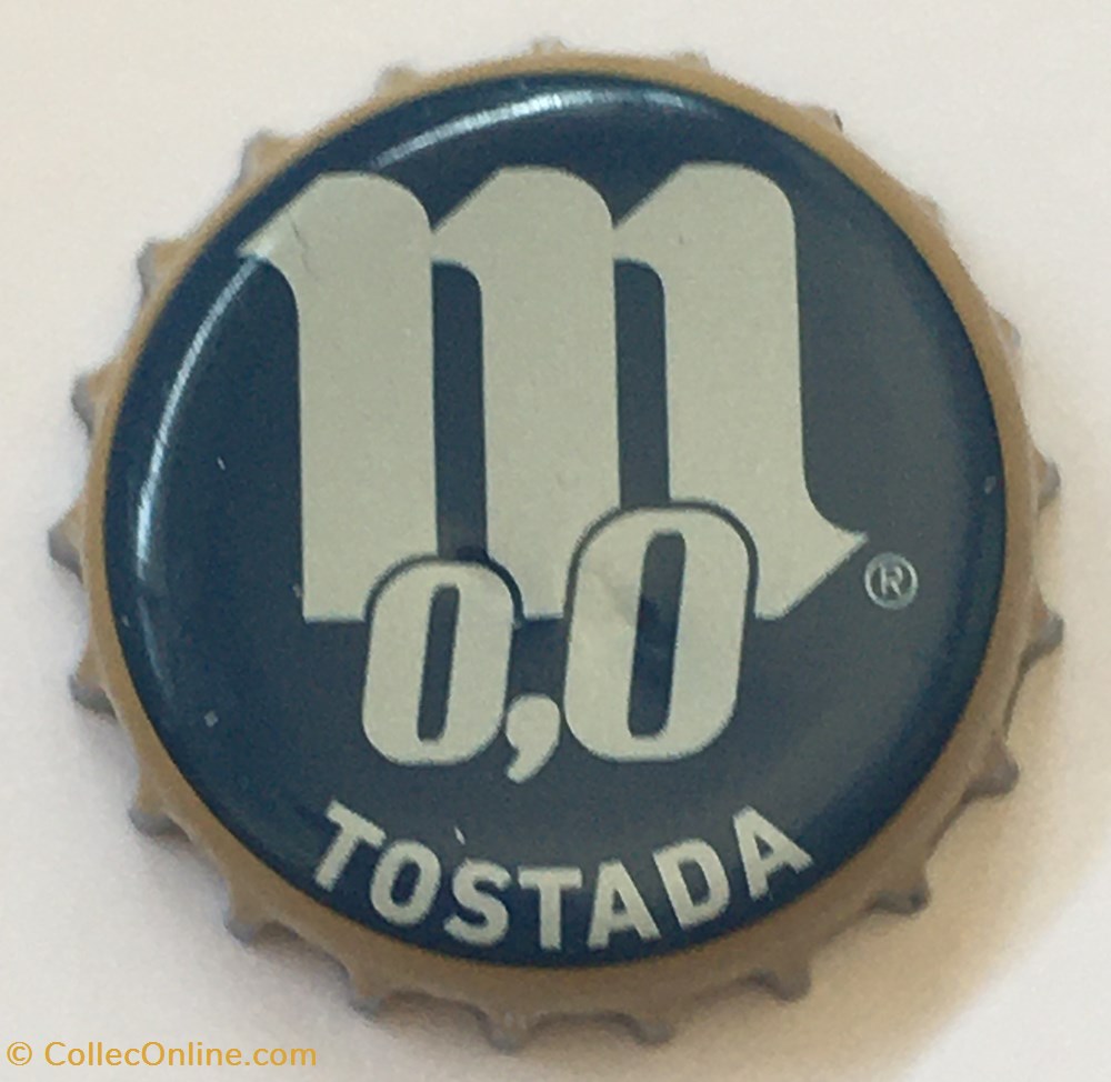 Mahou tampinhas de garrafas cerveja espanha mahou
