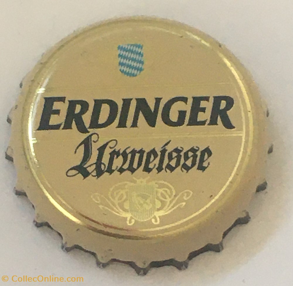 Erdinger tampinhas de garrafas cerveja alemanha erdinger