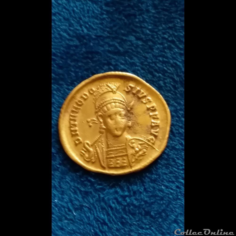 théodose II monnaie antique romaine theodose ii