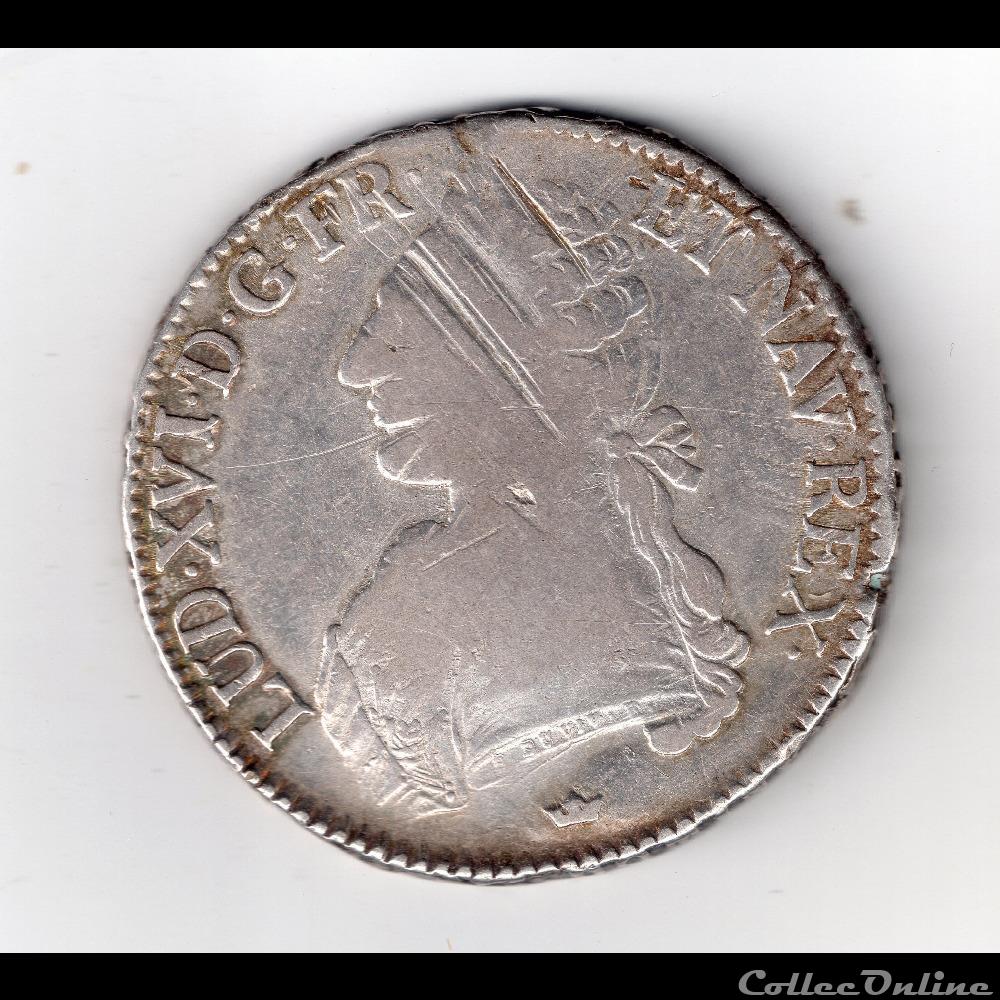 écu louis XVI 1781 M monnaie france royale ecu louis xvi 1781 m