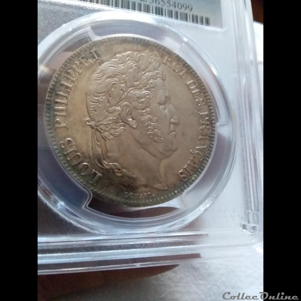5 francs 1840 b monnaie france moderne 5 francs 1840 b