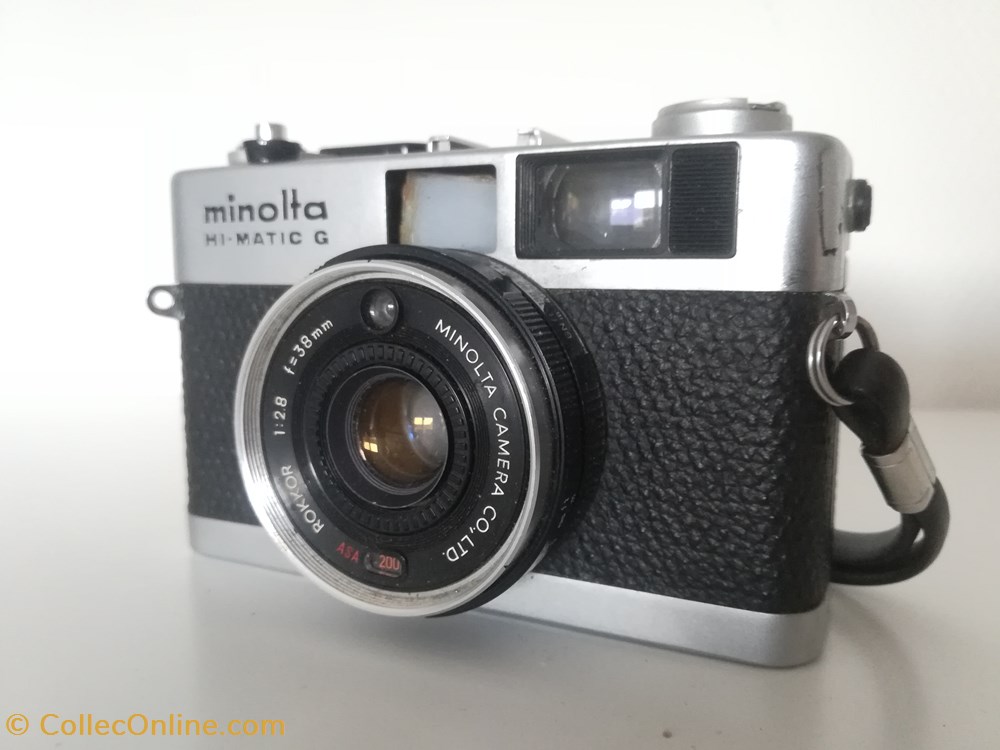 MINOLTA Hi-matic G appareils photo camescopes photos argentique minolta hi matic g