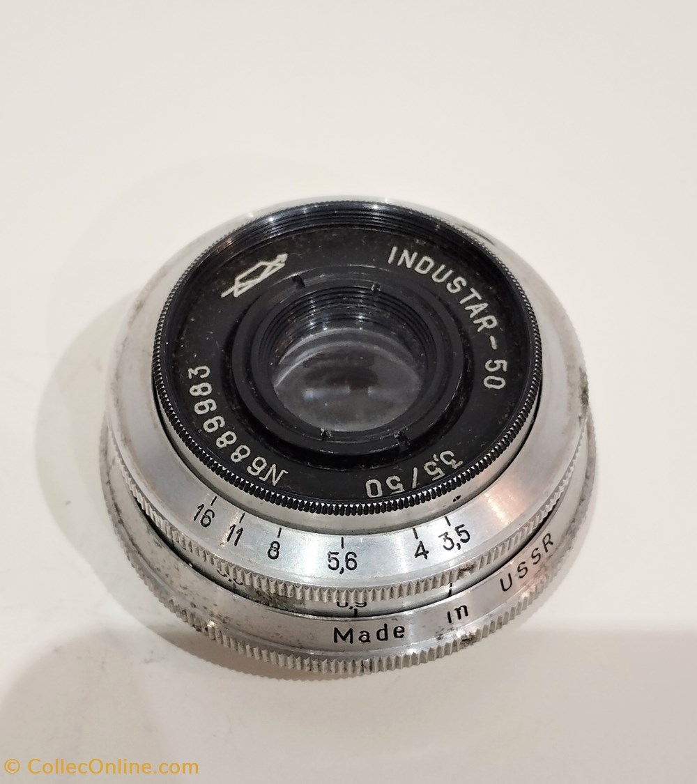 INDUSTAR-50 (f3.5 - 50mm) appareils photo camescopes accessoires objectifs filtres industar 50 f3 5 50mm