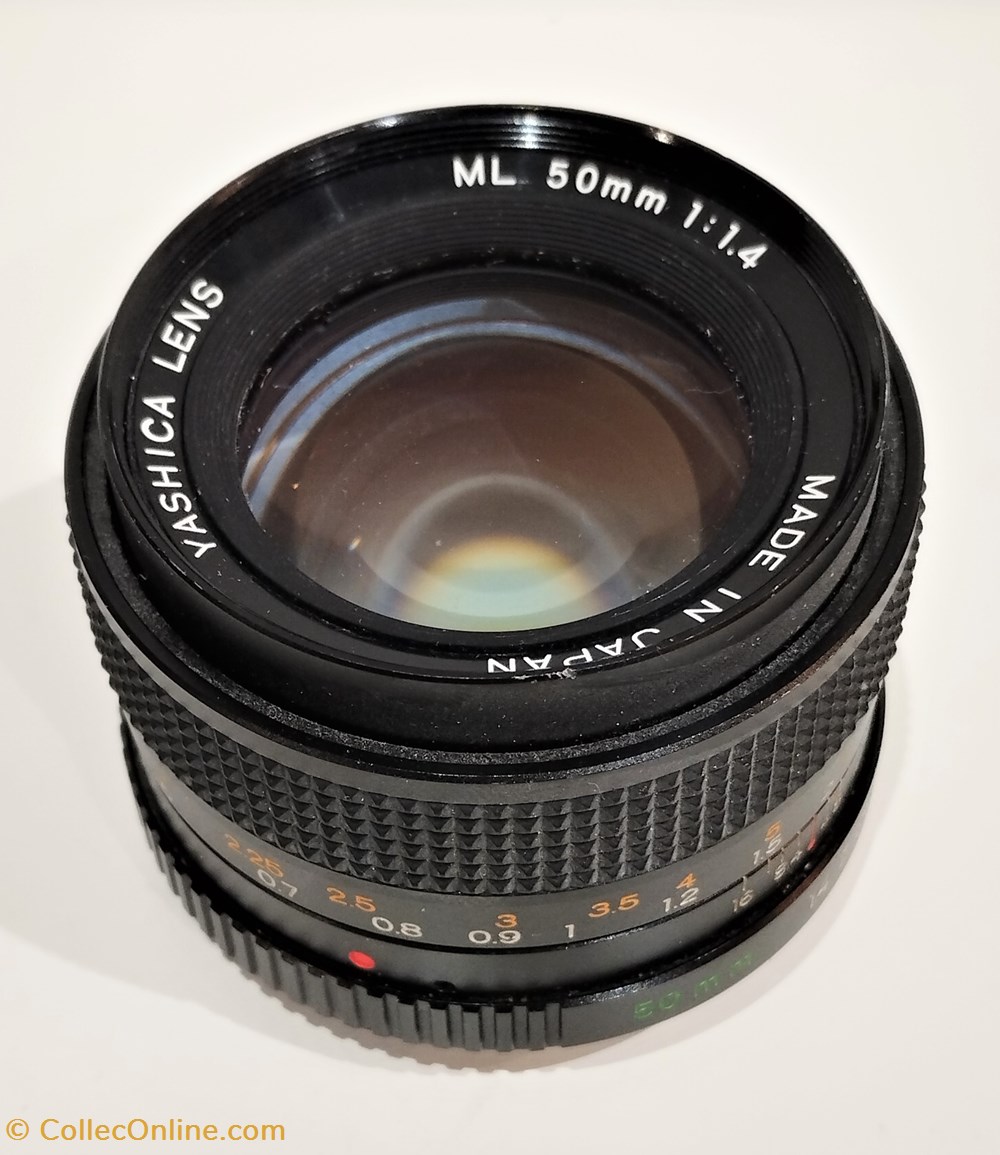 YASHICA lens ML (f1.4 - 50mm) appareils photo camescopes accessoires objectifs filtres yashica lens ml f1 4 50mm