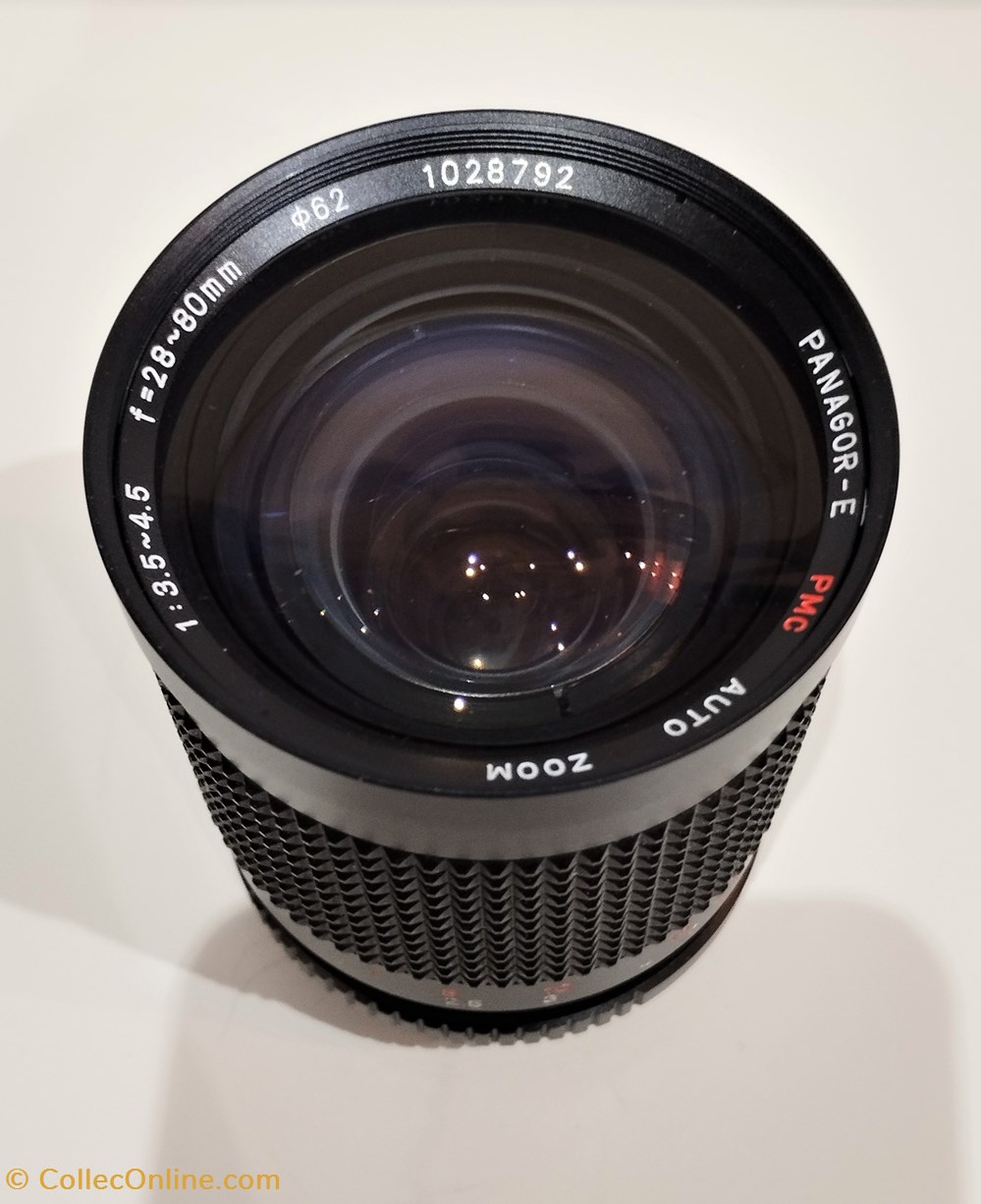 appareils photo camescopes accessoires objectifs filtres panagor e pmc auto zoom f3 5 4 5 80 200mm