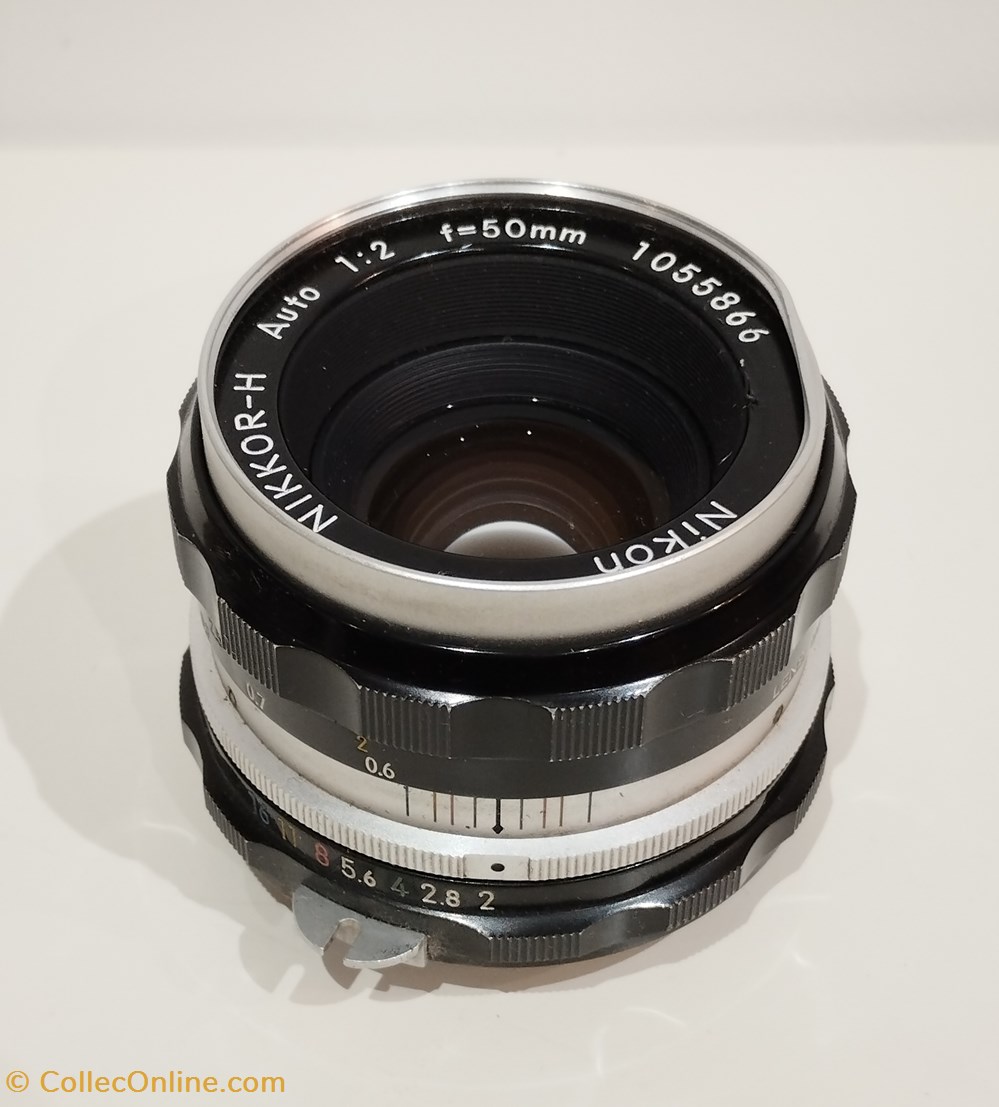 NIKON Nikkor-H auto (f2 - 50mm) appareils photo camescopes accessoires objectifs filtres nikon nikkor h auto f2 50mm