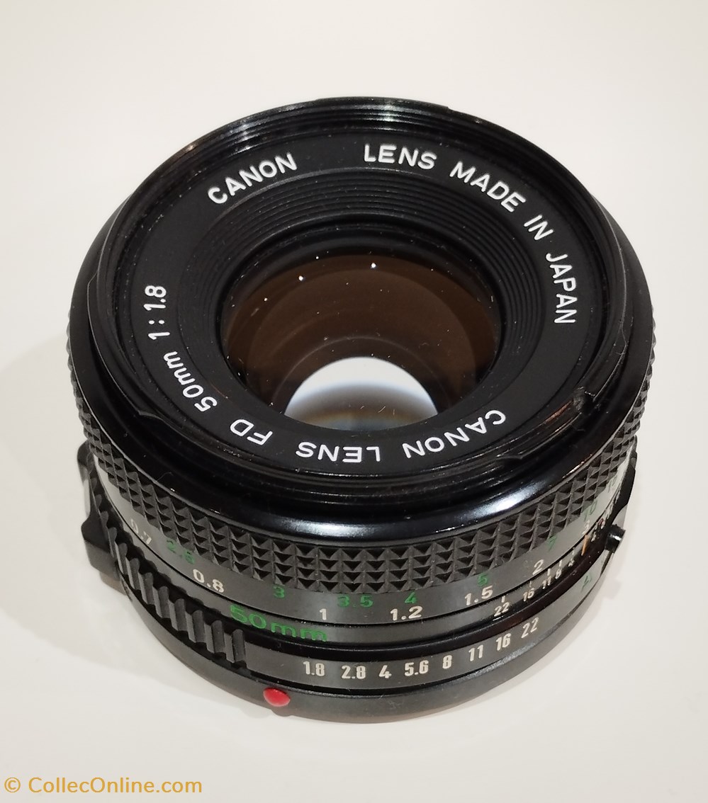 CANON FD (f1.8 - 50mm) appareils photo camescopes accessoires objectifs filtres canon fd f1 8 50mm