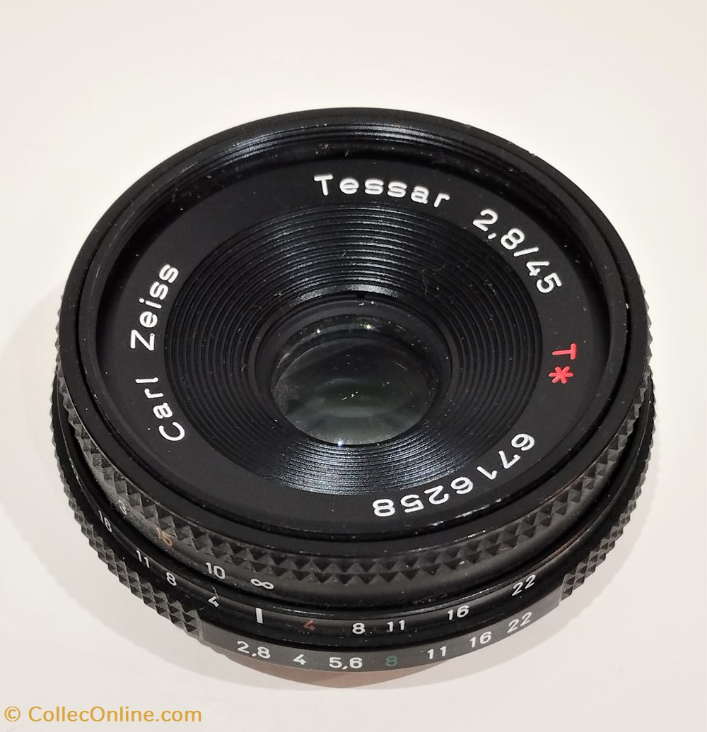 CARL ZEISS Tessar (f2.8 - 45mm) appareils photo camescopes accessoires objectifs filtres carl zeiss tessar f2 8 45mm