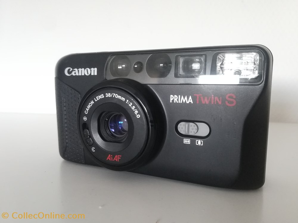 CANON Prima twin S appareils photo camescopes photos argentique canon prima twin s