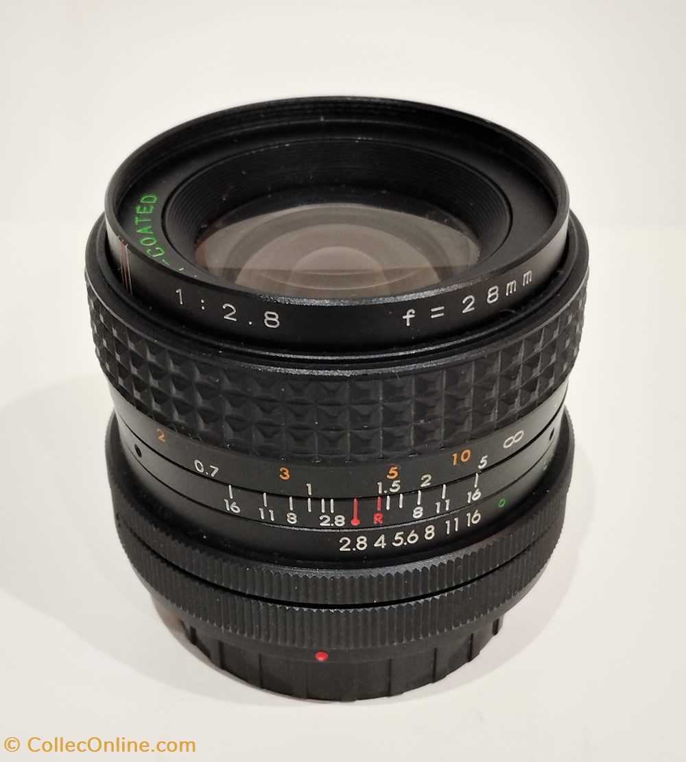 MAKINON Auto (f2.8 - 28mm) 3 appareils photo camescopes accessoires objectifs filtres makinon auto f2 8 28mm