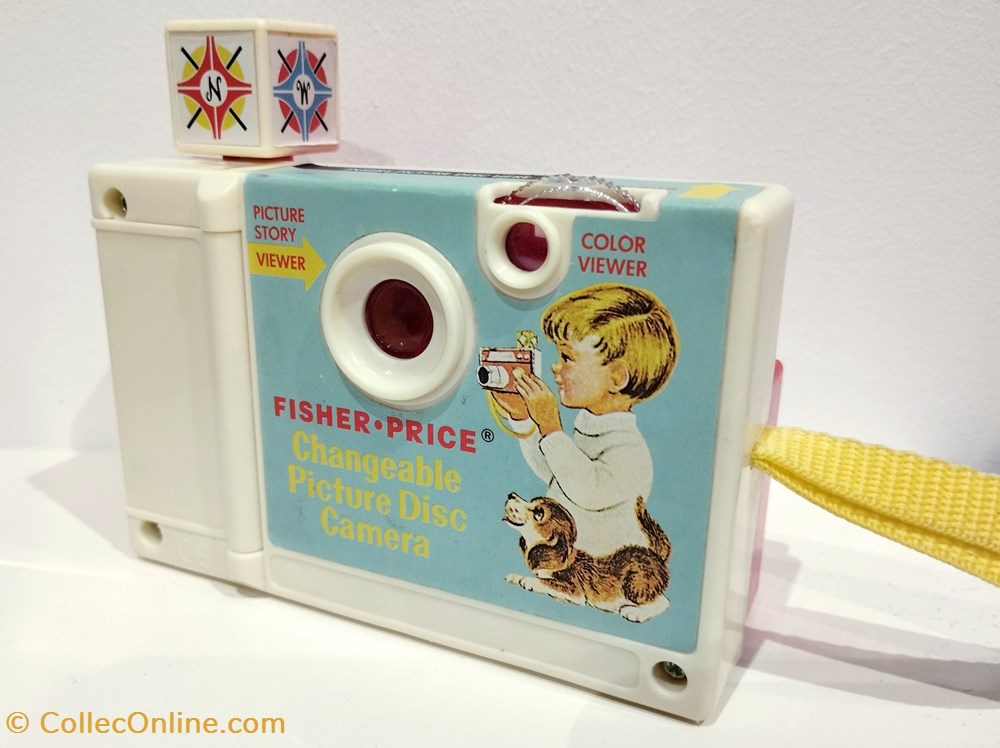 appareils photo camescopes fisher price changeable picture disc camera