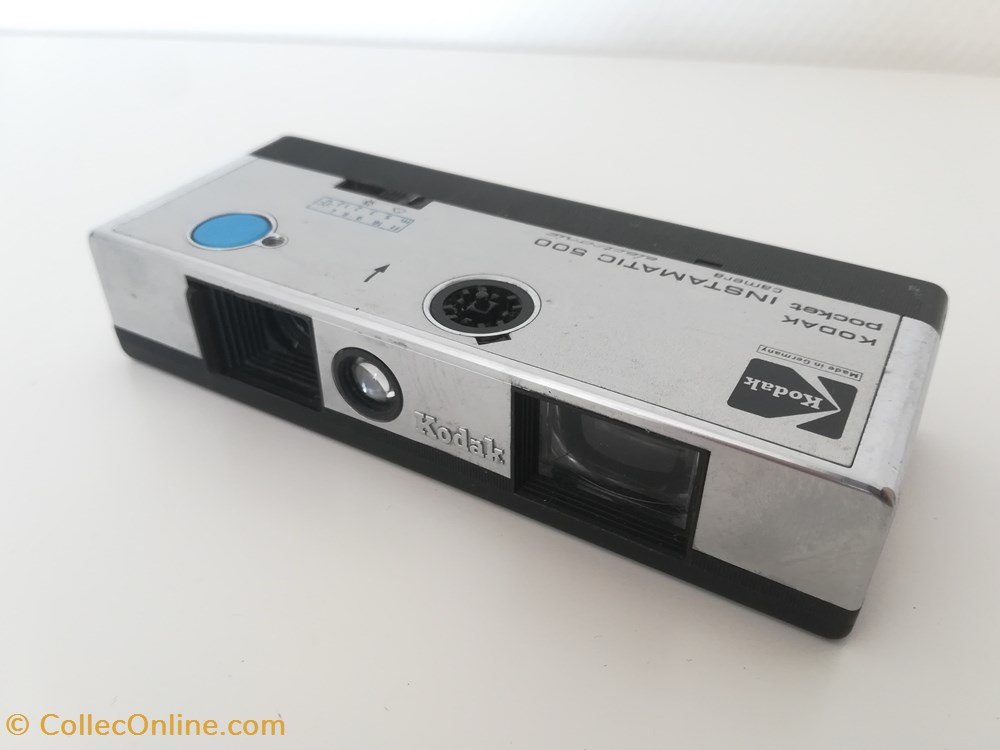 Pocket Instamatic 500 (blue button) appareils photo camescopes photos argentique compact point and shoot pocket instamatic 500 blue button