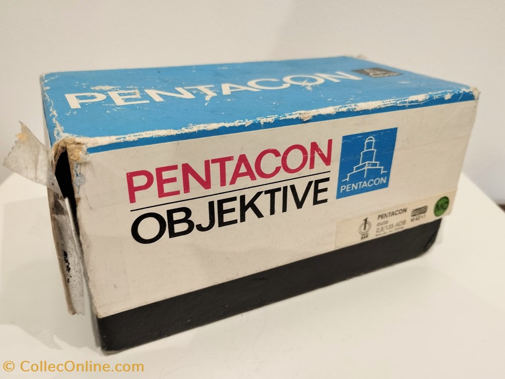 PENTACON Auto (f2.8 - 135mm) appareils photo camescopes accessoires objectifs filtres pentacon auto f2 8 135mm