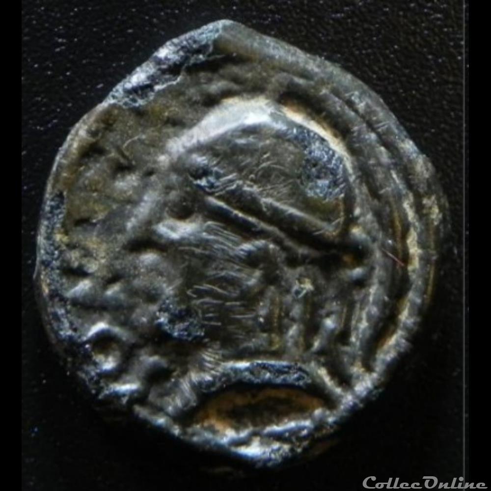 Série 962 DT 3259 Potin TVRONOS / CANTORIX monnaie antique gauloise serie 962 dt 3259 potin tvronos cantorix