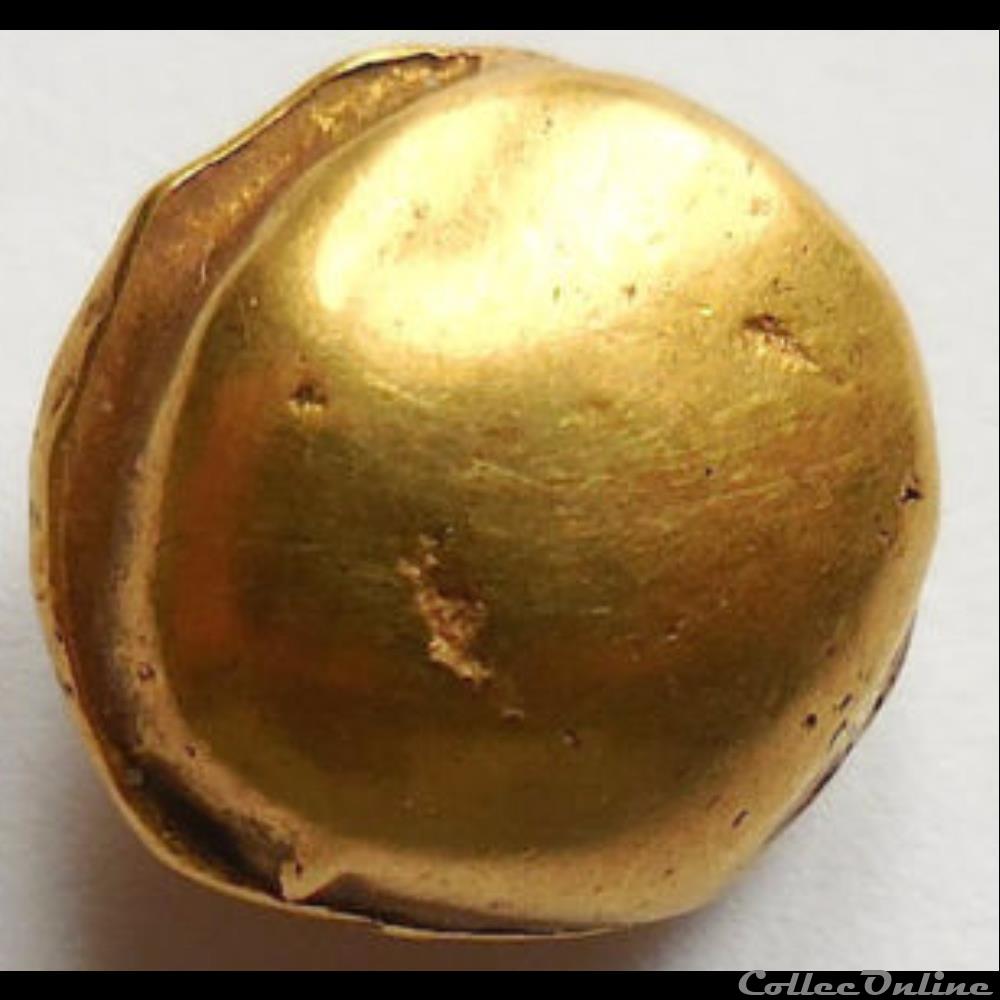 monnaie antique gauloise serie 493 dt 2537 statere globulaire a la croix