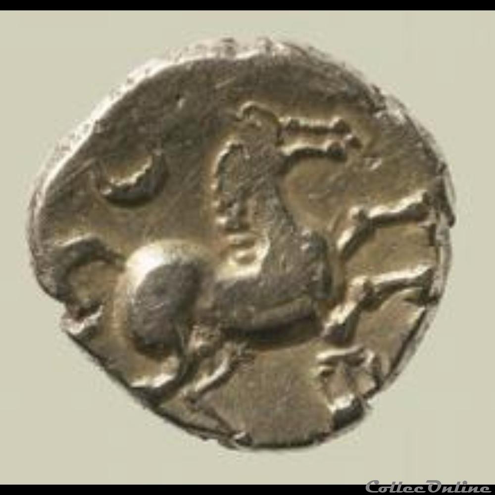 Série 1226 DT 3601 Statère de VERCINGETORIXS monnaie antique gauloise serie 1226 dt 3601 statere de vercingetorixs