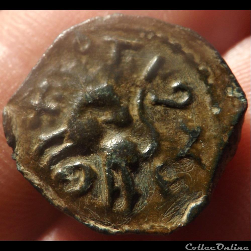 Bronze EKPITO monnaie antique gauloise bronze ekpito