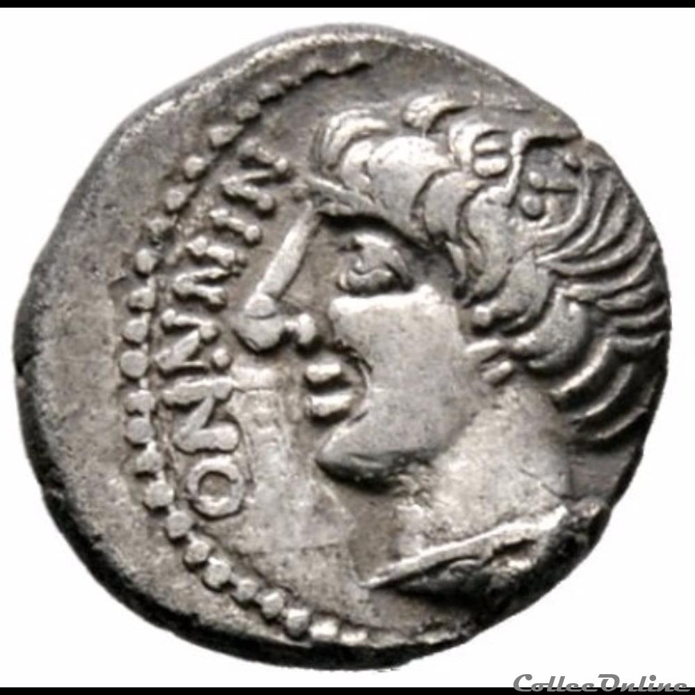 Série 995 DT 3278 Quinaire NINNO / MAVG monnaie antique gauloise serie 995 dt 3278 quinaire ninno mavg