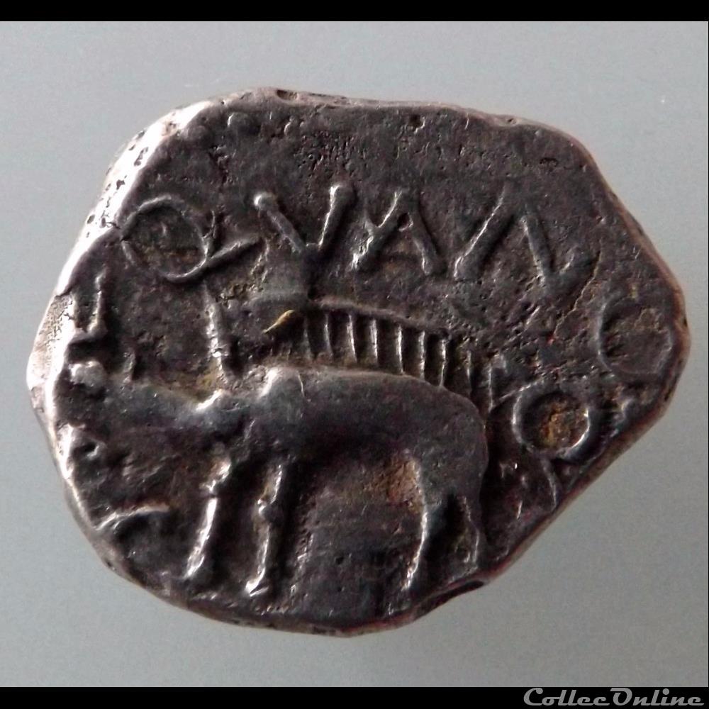 Série 941 DT 3243 Quinaire SEQVANOIOTVOS 4 monnaie antique gauloise serie 941 dt 3243 quinaire seqvanoiotvos