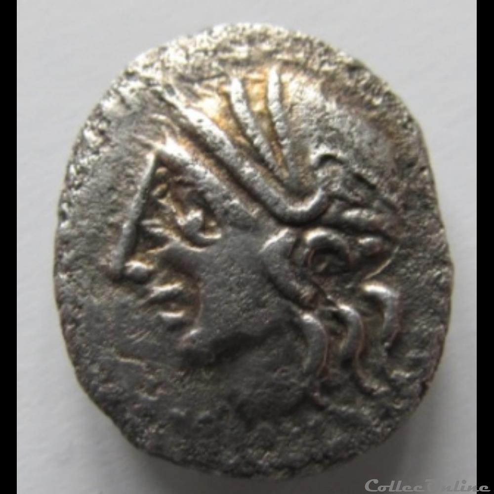 DT série 884 Quinaire KALETEDOY monnaie antique gauloise dt serie 884 quinaire kaletedoy