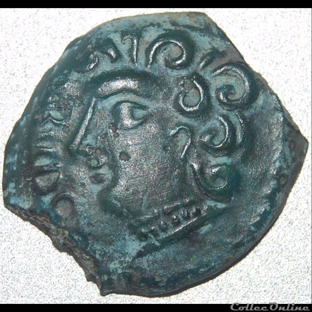 monnaie antique gauloise serie 1100 dt 3469 bronze abvdos abvdos