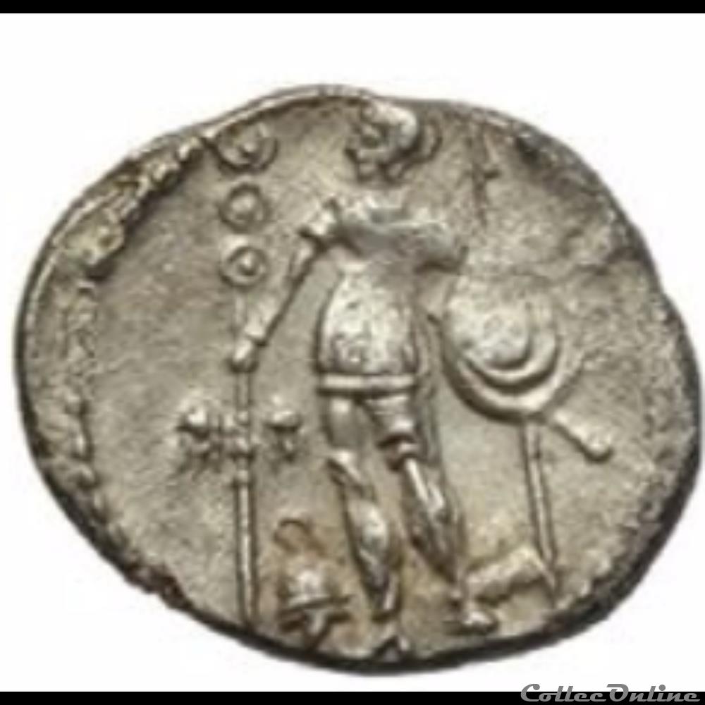 série 1229 DT 3605 quinaire EPAD au guerrier monnaie antique gauloise serie 1229 dt 3605 quinaire epad au guerrier