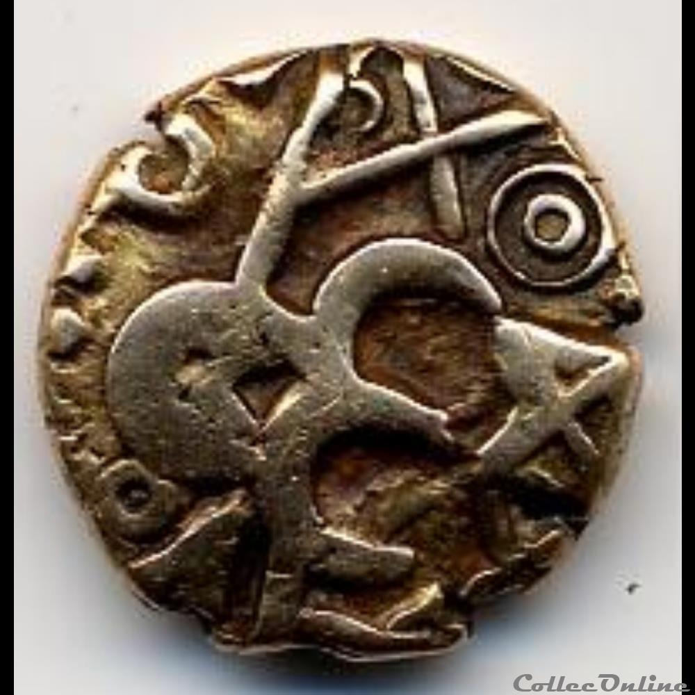 Série 29 DT 177 A statère à l'Epsilon monnaie antique gauloise serie 29 dt 177 a statere a epsilon