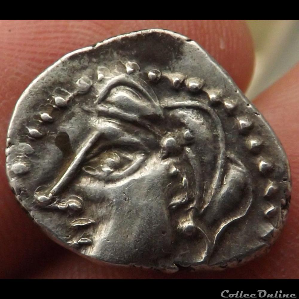 Série 1091 DT 3443 Quinaire CA VR monnaie antique gauloise serie 1091 dt 3443 quinaire ca vr