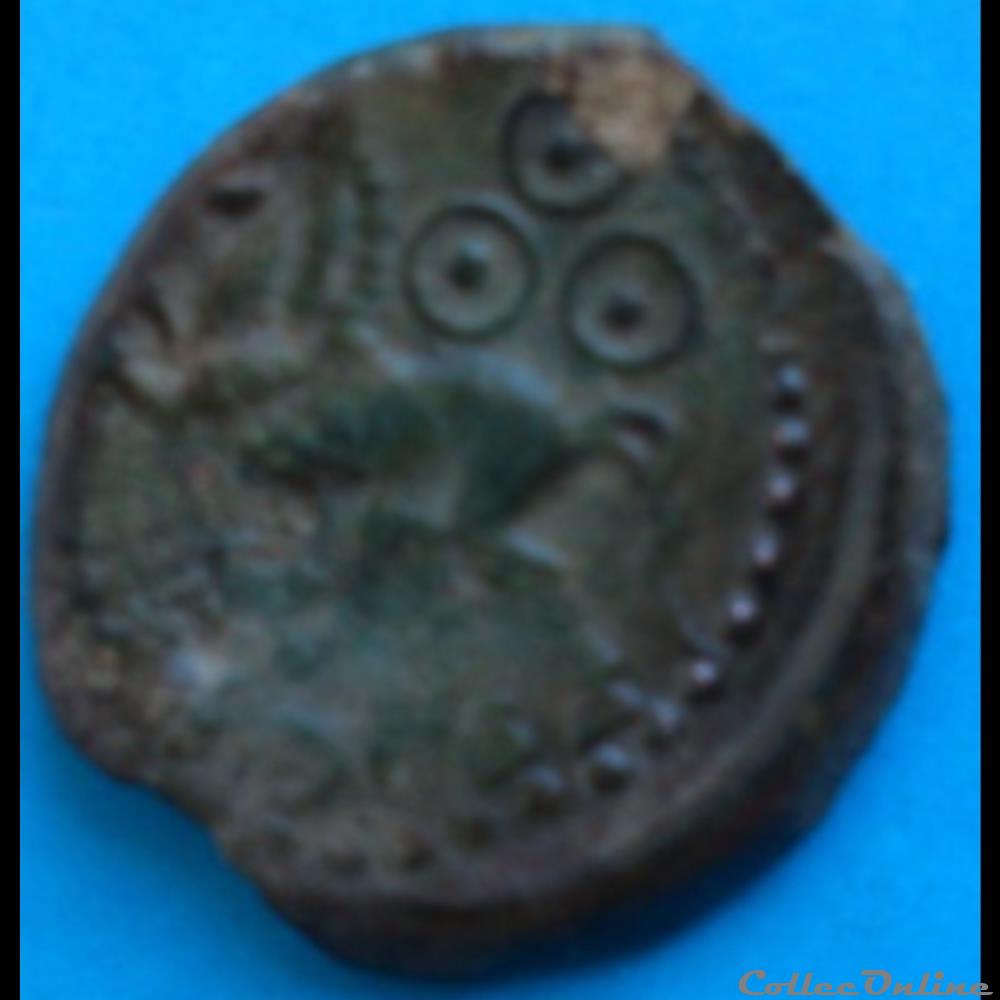 Série 1100 DT 3470 bronze ABVDOS monnaie antique gauloise serie 1100 dt 3470 bronze abvdos