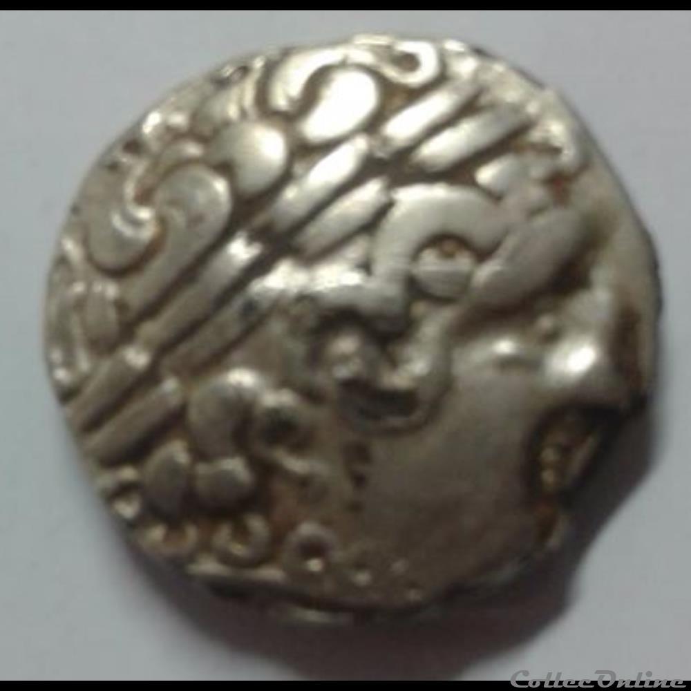 DT 2945 Hémistatère au glaive monnaies antiques av jc ap celtes dt 2945 hemistatere au glaive