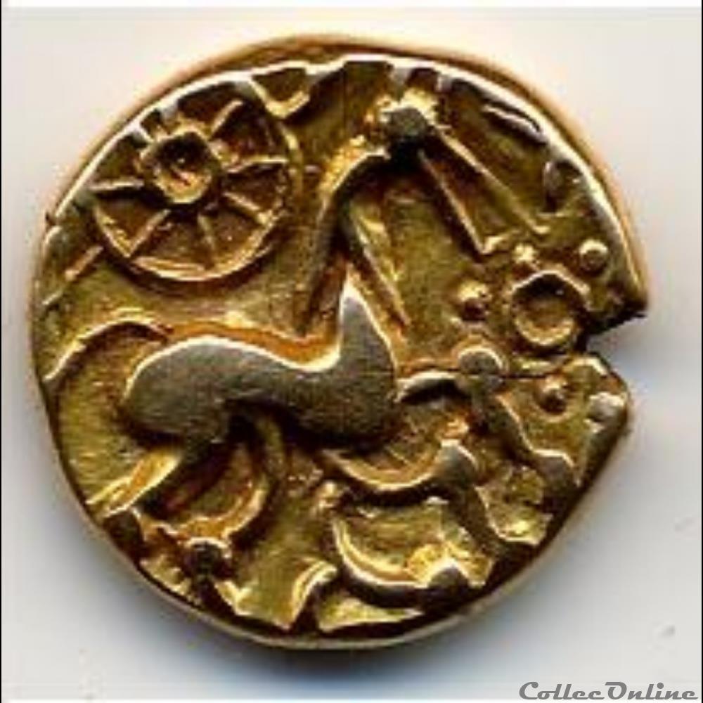 Série 29 DT 177 A statère à l'Epsilon monnaie antique gauloise serie 29 dt 177 a statere a epsilon