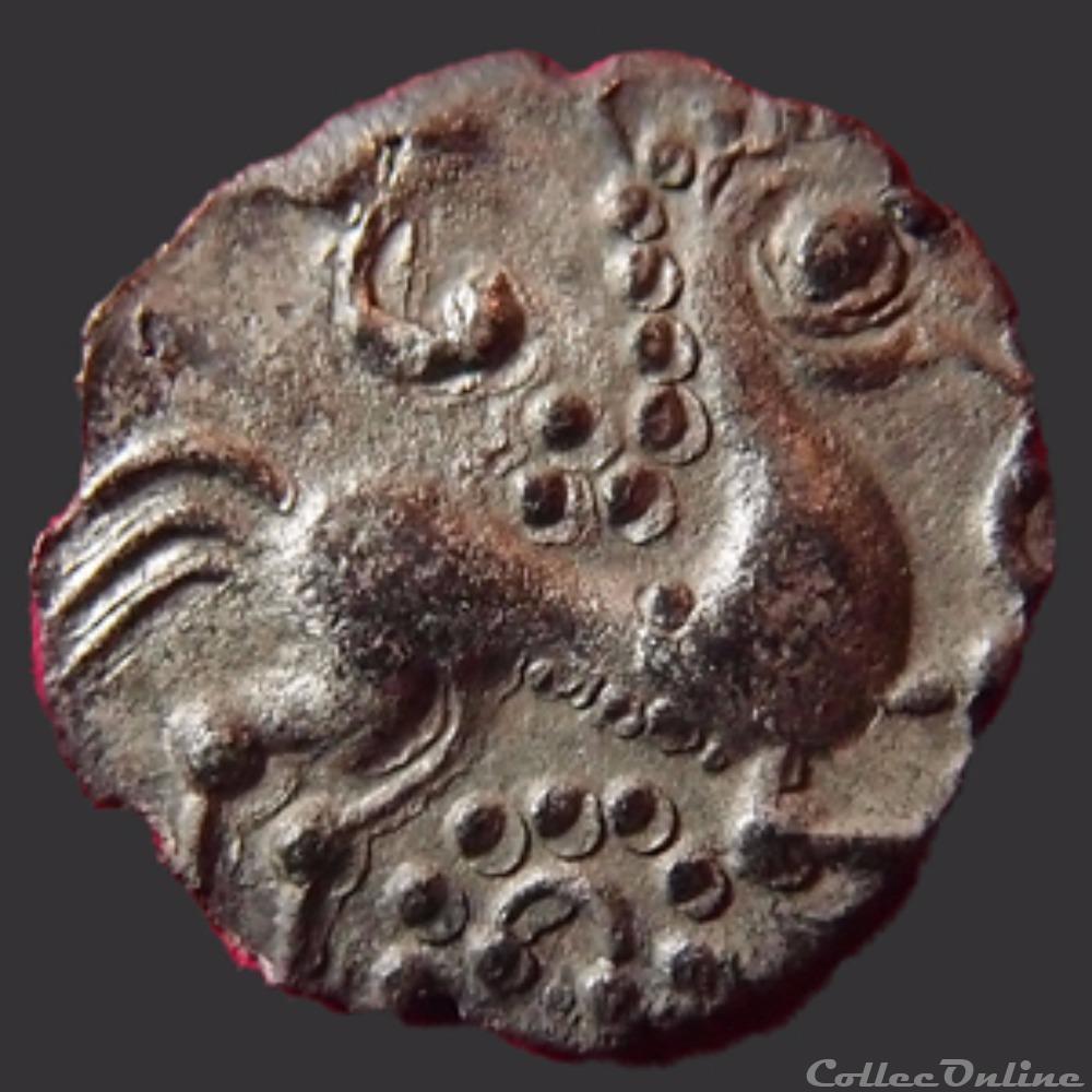 monnaie antique gauloise dt serie 377 minimi a la tete de pallas