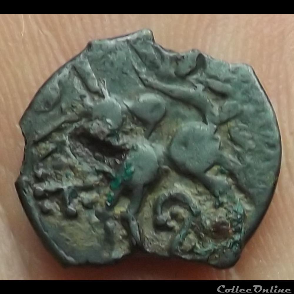 DT 687 bronze Lingon EKPITO monnaie antique gauloise dt 687 bronze lingon ekpito
