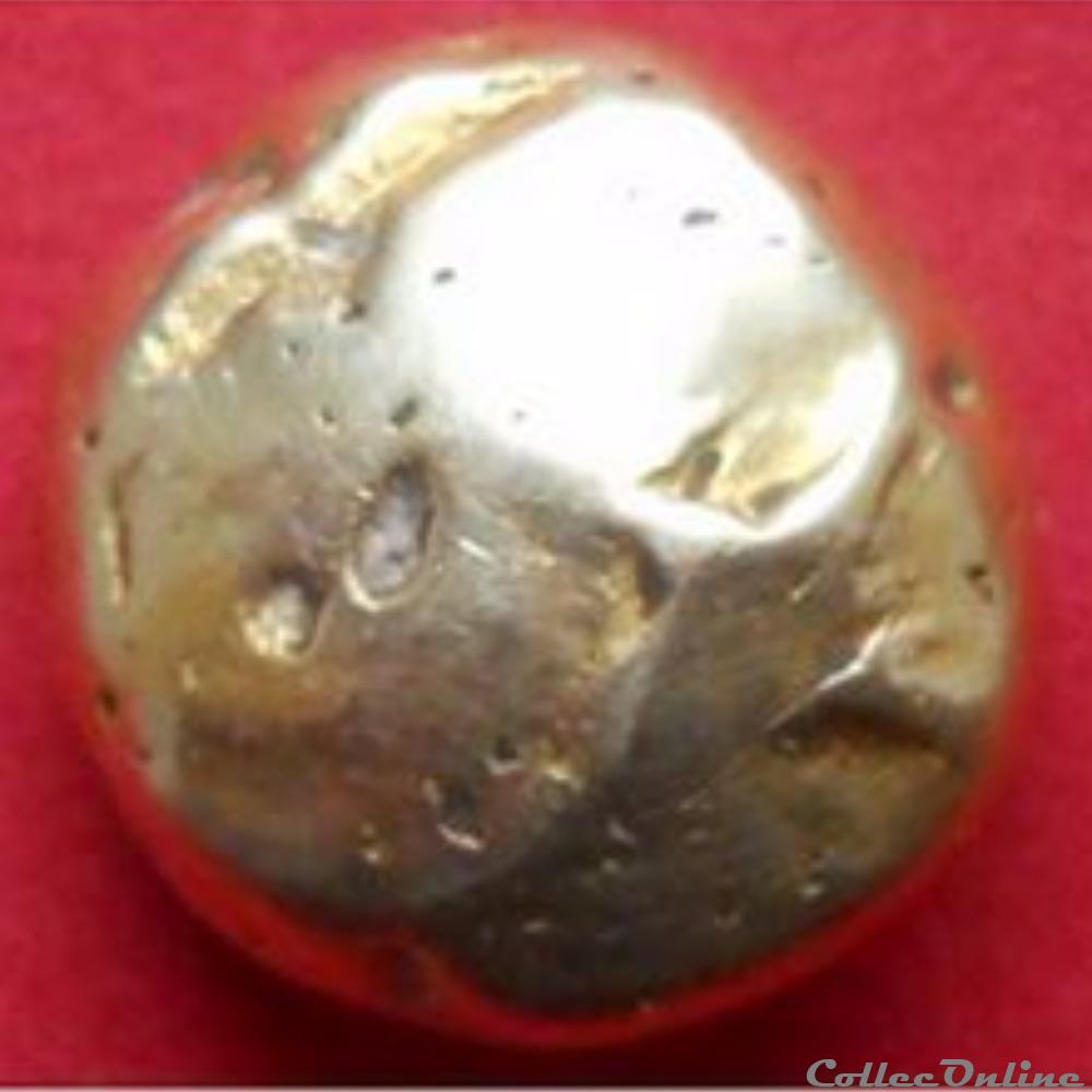monnaie antique gauloise serie 493 dt 2537 statere globulaire a la croix
