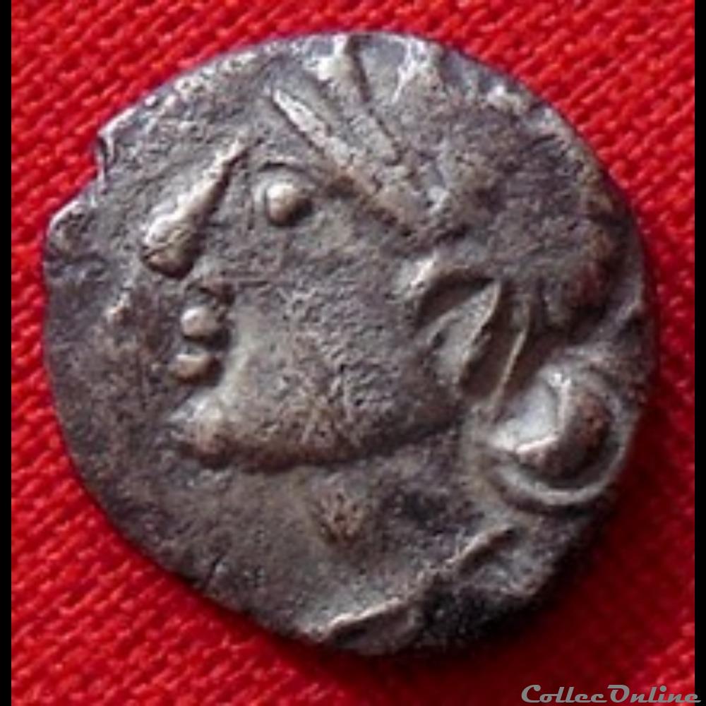 Série 905 DT 3215 Quinaire VIIPOTAL monnaie antique gauloise serie 905 dt 3215 quinaire viipotal