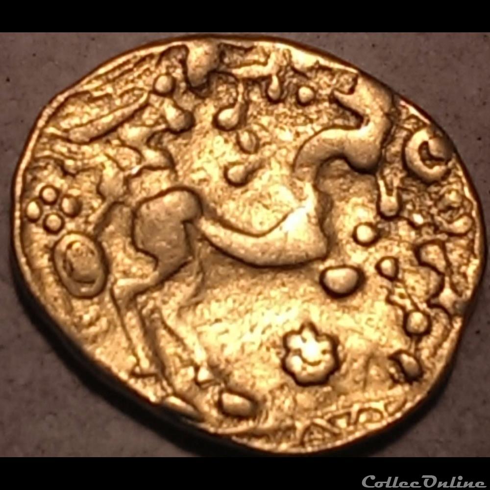 Série 11 statère à la tête d'indien monnaie antique gauloise serie 11 statere a la tete indien